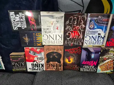 Stephen King books, View more