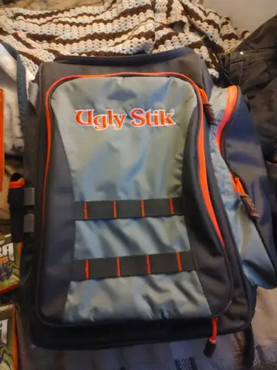 Varius fishing gear also in another ad i posted theres a couple brand new rods aswell Back pack $60...