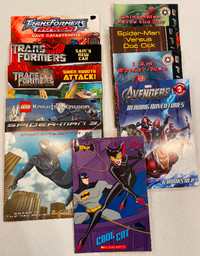 Superhero book bundle for kids