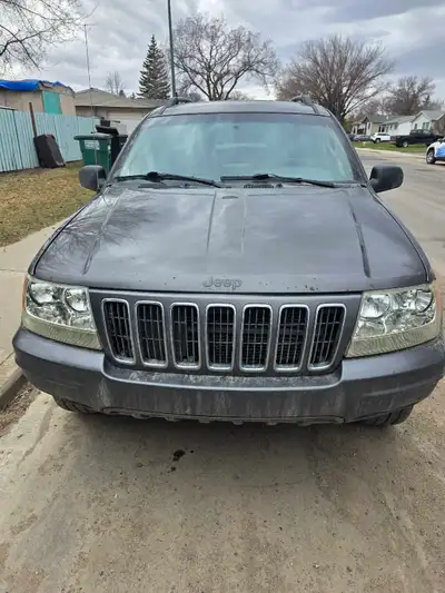 2002 Jeep Grand Cherokee Limited Edition 4000obo. AS IS. 360000 km. Mostly highway. Decent on fuel....