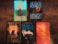 Dean Koontz - lot of 9 paperback books