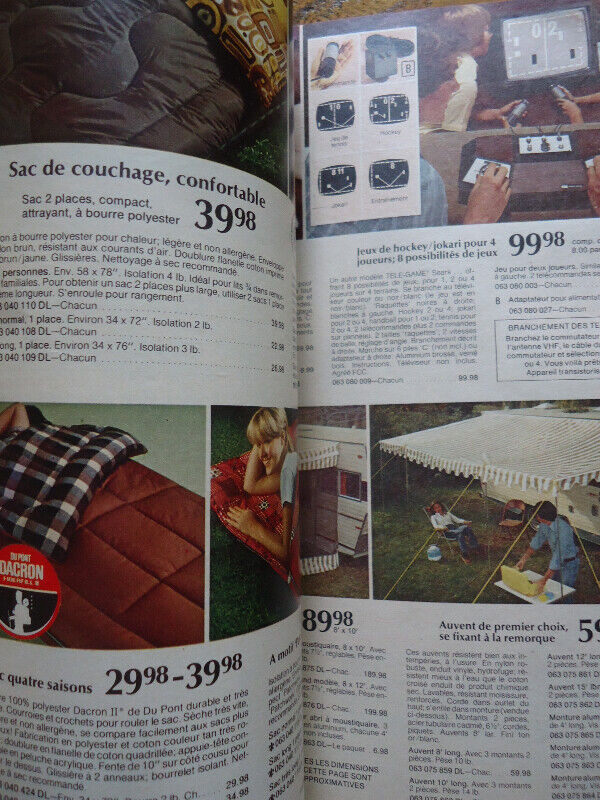 Ancien 1977 catalogue Sears  Printemps-Été complet Couleur 856p. dans Art et objets de collection  à Ville de Québec - Image 4