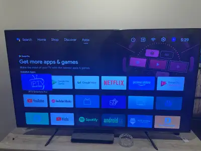 70” TV Hisense 4K UHD like New with Box, View more