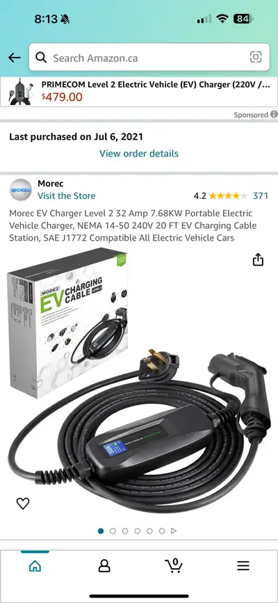Mode2 EV level 2 charger