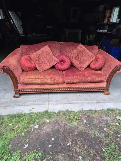 Quality couch purchased new from direct buy. Gently used. No rips no holes no stains and no smell. J...