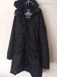 Manteau avalanche noir long - large