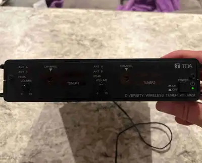 TOA WT-4820 Diversity Wireless Tuner, View more