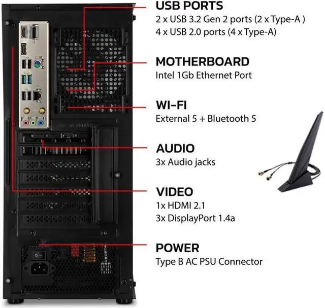 Gaming PC 4060 in Desktop Computers in Windsor Region - Image 7
