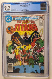 New Teen Titans #1 (1980) - CGC 9.2