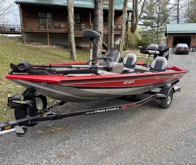 2006 bass tracker PT175 special edition Pro team 175 Aluminum boat - revolution all welded hull Hydr...