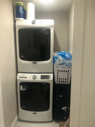 It’s one bedroom furnished with separate living room big windows one parking wifi included 30 percen...