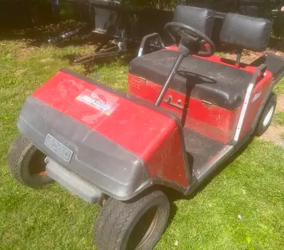 EZGO Gas Golf Cart (As Is), View more