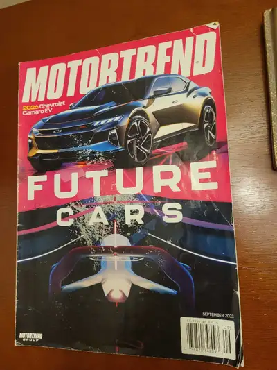 Motortrend Future Cars Magazine September 2023, View more