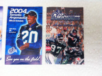 Toronto Argonauts Pocket Schedules