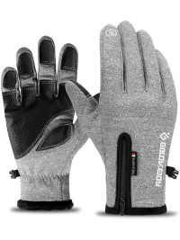 Unisex Gloves Winter Touch Screen Windproof Warm Cycling Skiing