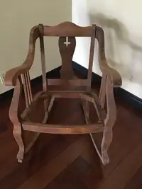 Unique Antique rocking chair