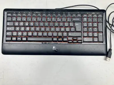 Logitech computer keyboard, View more
