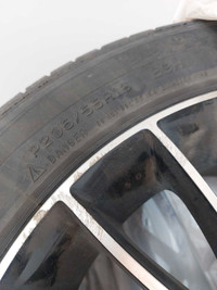 Four Michelin summer tires with RTX Alloy rims forsale