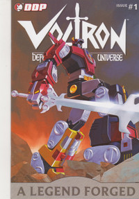 DDP Comics - Voltron: A Legend Forged - Issues #1, 2, 3, and 4.