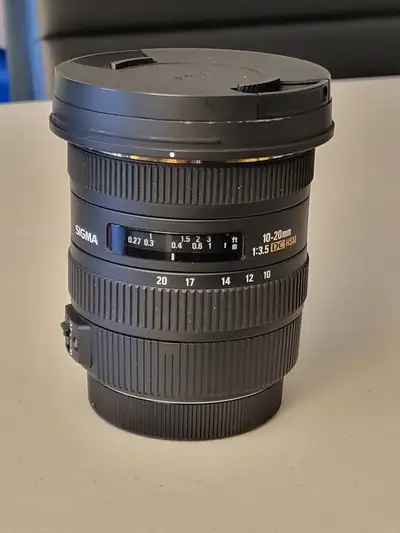 Canon Sigma 10-20mm wide lens, View more