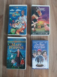 VHS TAPES - $2.00 EACH