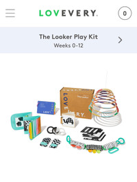 Lovevery The Looker Playkit 0-12 weeks