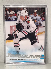 Dominik Kubalik Young Guns RC Rookie Hockey Card Ottawa Senators