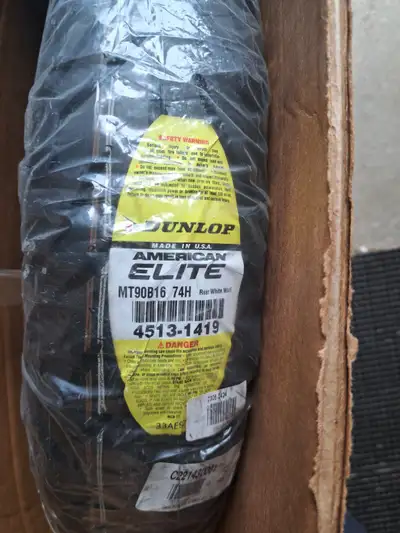 Brand new rseartire whitewall size MT90B16 -74H