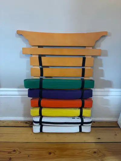 Karate Belt Display, View more