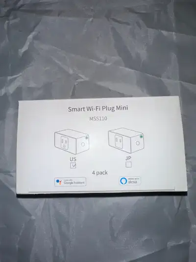 Meross Smart Wi-Fi Plug Mini (MSS110) – 4-Pack – Alexa & Google, View more