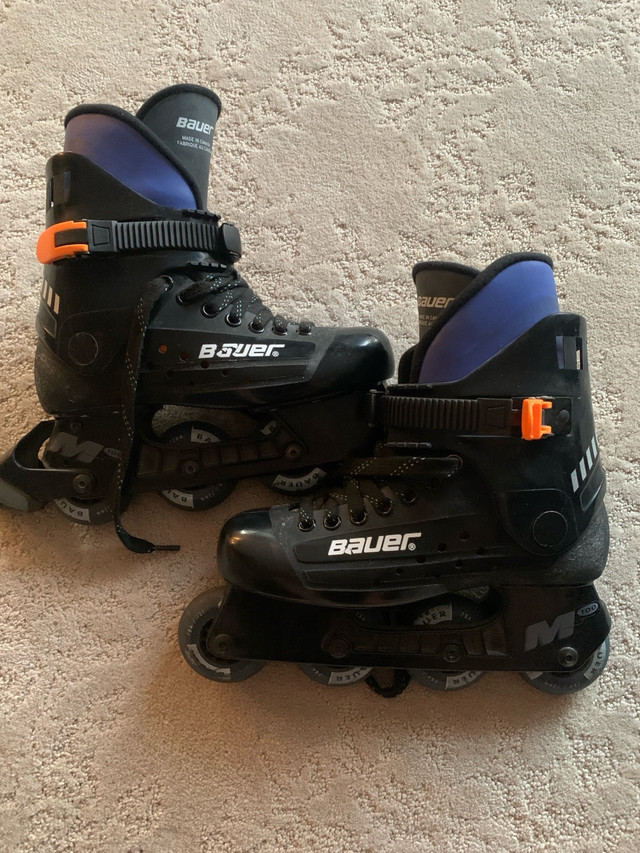 Bauer in-line roller blades (Size 7) - Excellent Condition  in Skates & Blades in Strathcona County