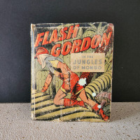 FLASH GORDON in the JUNGLES OF MONGO, vintage BETTER LITTLE BOOK