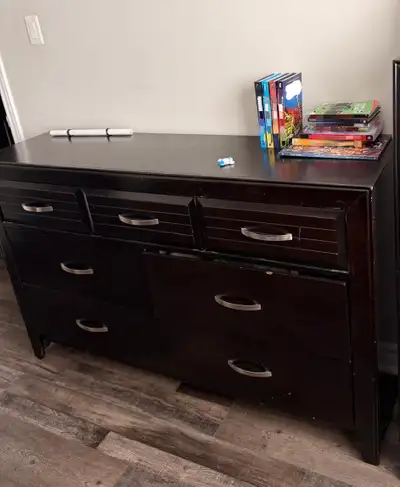 Dark Wood Dresser, View more