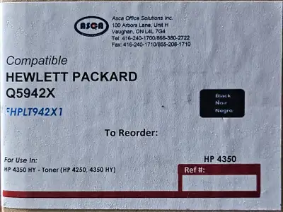 ASCA Toner for HP4350 HY  / HP 4250, View more
