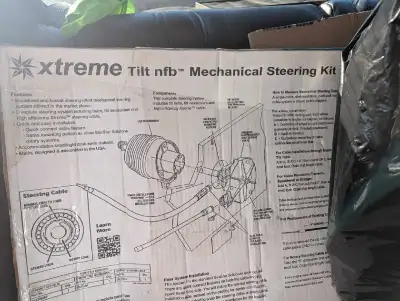 For sale is a brand new Xtreme Tilt NFB mechanical steering kit, designed for smooth and effortless...