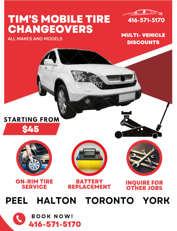 Mobile Tire Service in Repairs & Maintenance in City of Toronto - Image 3