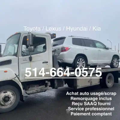 ♻️Vend ta voiture scrap / recyclage a un prix de FOU! ♻️ J’achète toute voiture / auto / bazoo / tru...