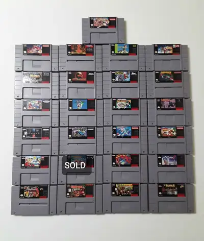 Super Nintendo Games (SNES), View more