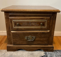 $30 Side Table & Drawers