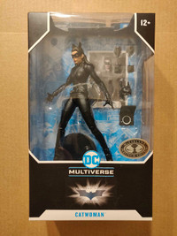 New McFarlane The Dark Knight Catwoman Platinum Chase 7" figure