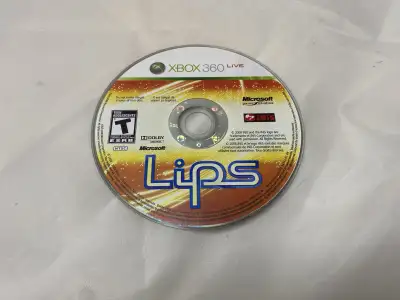 Lips (Xbox 360, 2008) Mint Disc Only!, View more