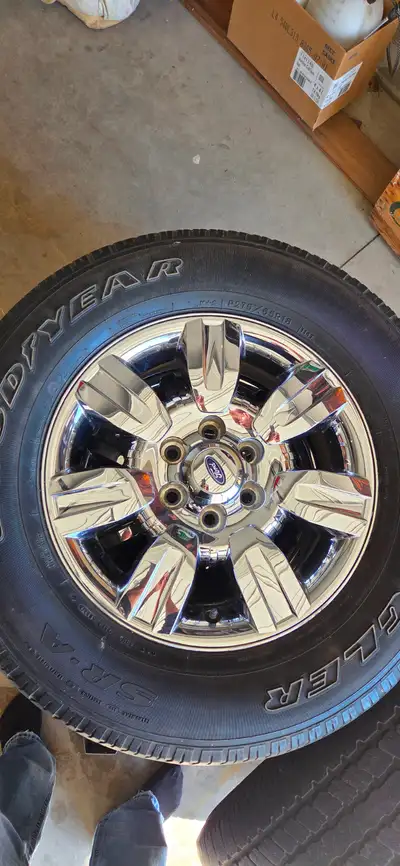 Selling a set of 4 Factory Rims from my 2010 F150. Excellent condition and look new as per pic where...