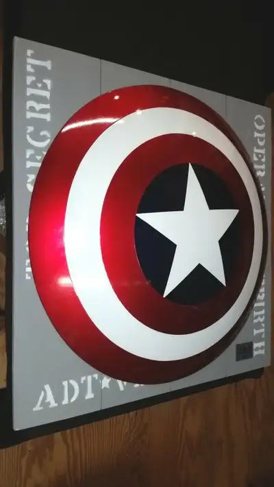 CAPTAIN AMERICA SHIELD LIMITED EDITION METAL PROP REPLICA, View more