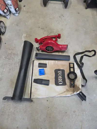 Toro Electric Corded Leaf Blower Vac, View more