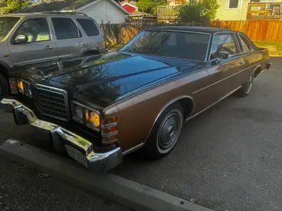 1976 Ford LTD Brougham Coupe 400 CU Automatic 40,576 original miles One Owner Classic Car Plate as a...