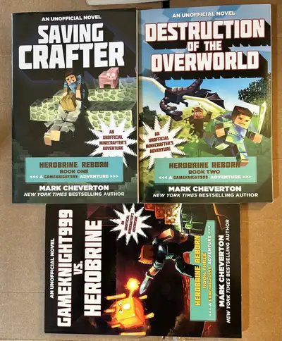 ✨✨Herobrine Reborn Complete 3 Book Set, View more