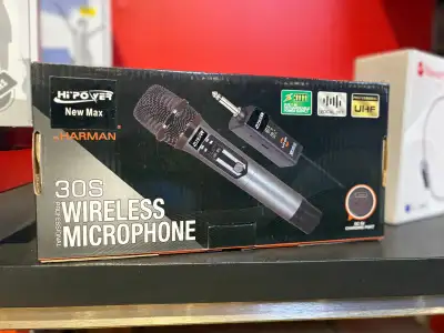 HI POWER 30 S PROFESSIONAL WIRELESS MICROPHONE - BOXING WEEK SAL, View more
