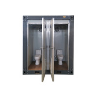 Quality Double Mobile Toilets