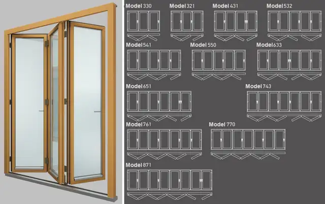 Aluminium Portes Pliantes / Magiques – Fabriquées au Canada in Windows, Doors & Trim in City of Montréal - Image 9