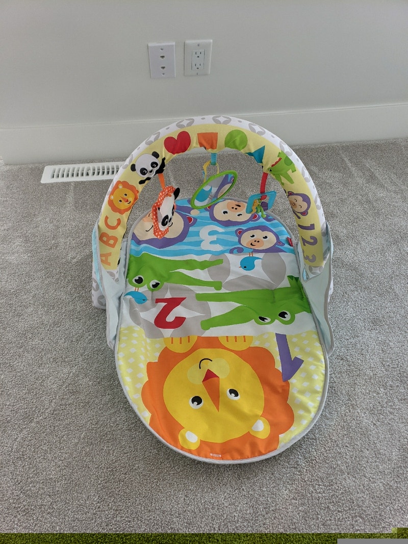 Tummy time mat FisherPrice 2in1 Flip & Fun Activity Gym Playpens